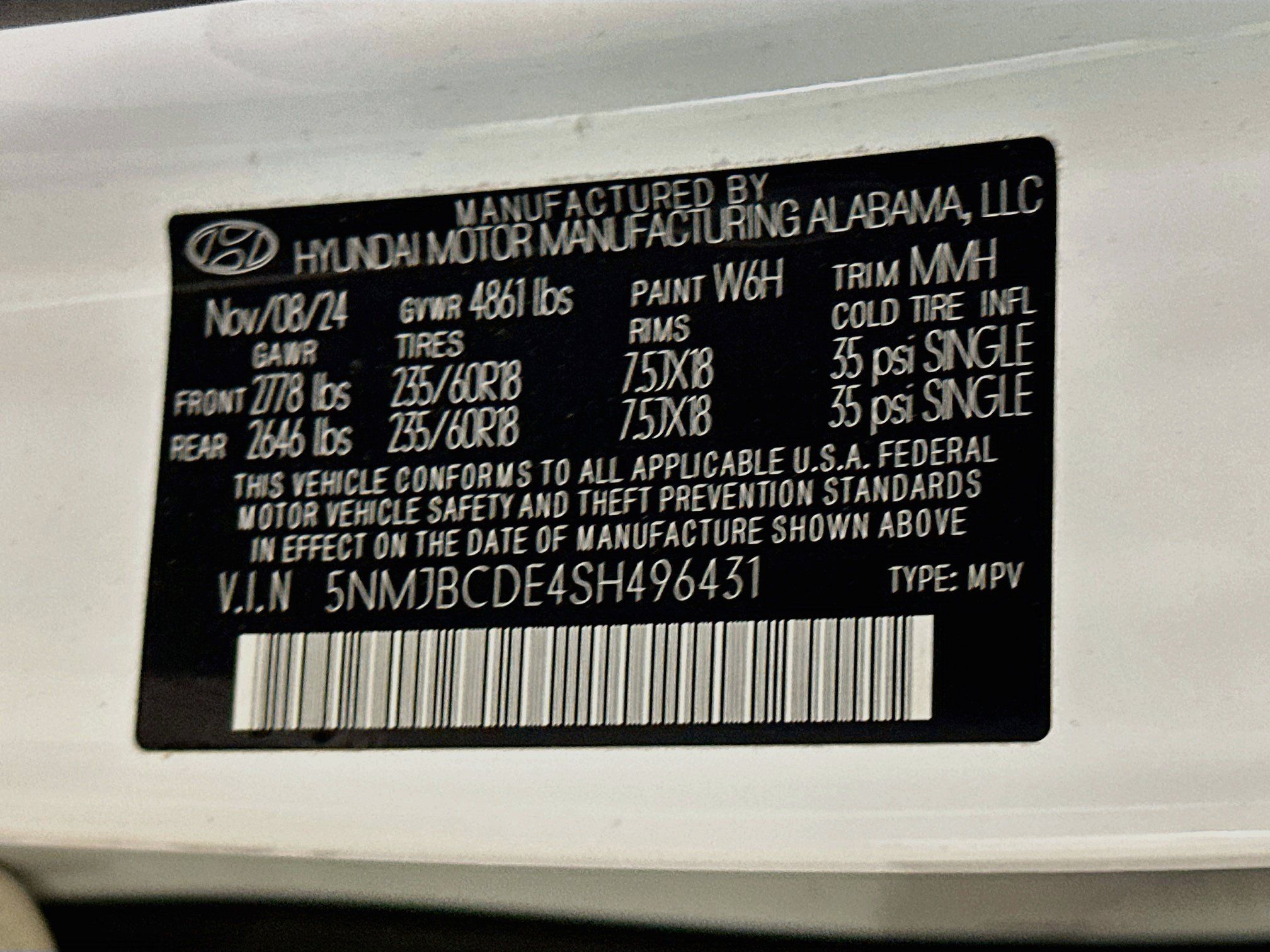 Used 2025 Hyundai Tucson SEL AWD/4WD image 12