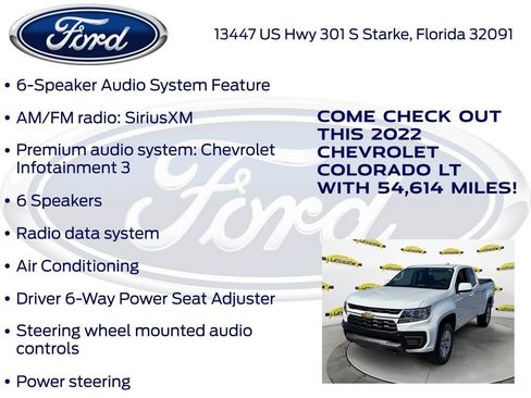 Used 2022 Chevrolet Colorado LT w/ Fleet Safety Package image 20