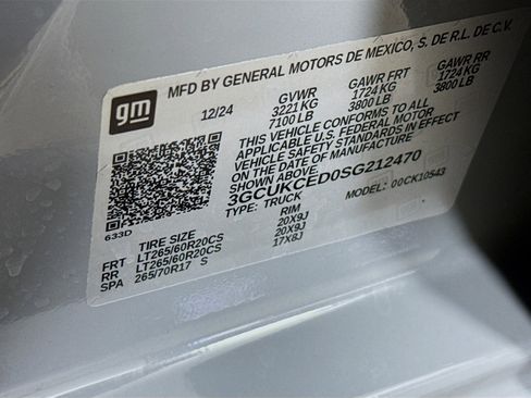 Used 2025 Chevrolet Silverado 1500 Custom Trail Boss image 37