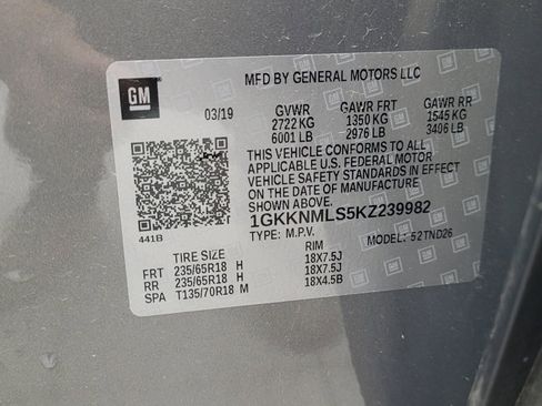 Used 2019 GMC Acadia SLT image 33