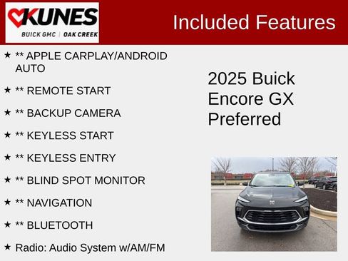 Used 2025 Buick Encore GX Preferred image 2
