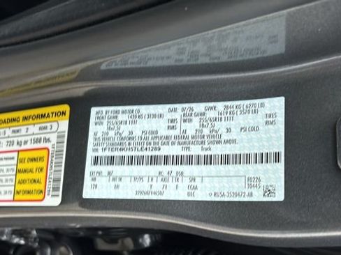New 2026 Ford Ranger Lariat AWD/4WD image 33