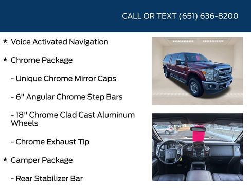 Used 2015 Ford F350 Lariat w/ Lariat Ultimate Package image 5