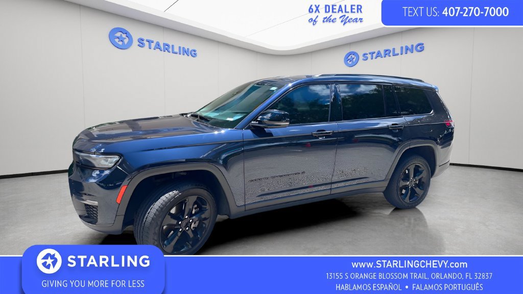Used 2024 Jeep Grand Cherokee L Limited w/ Black Appearance Package AWD/4WD image 1