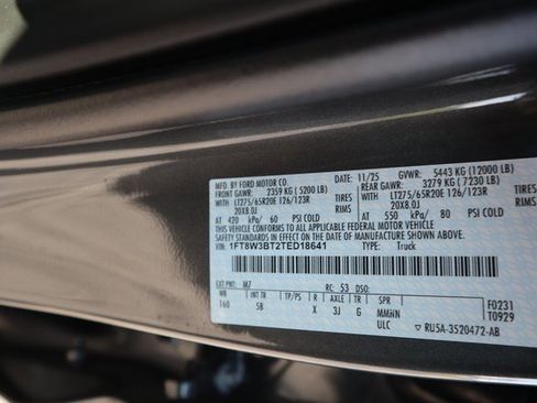 New 2026 Ford F350 Lariat w/ Black Appearance Package image 28