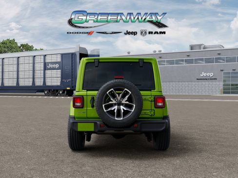 Used 2025 Jeep Wrangler Unlimited Sport S 4xe AWD/4WD image 7