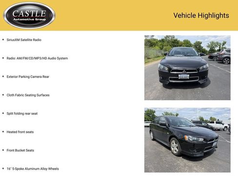 Used 2014 Mitsubishi Lancer SE AWD/4WD image 3