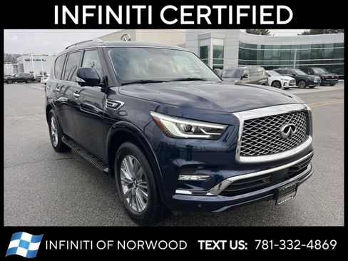 Certified 2024 INFINITI QX80 Luxe w/ Cargo Package image 1