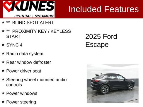 Used 2025 Ford Escape ST-Line AWD/4WD image 2