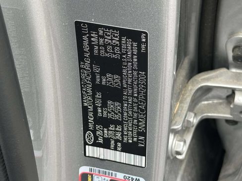 Certified 2023 Hyundai Tucson Limited AWD/4WD image 12