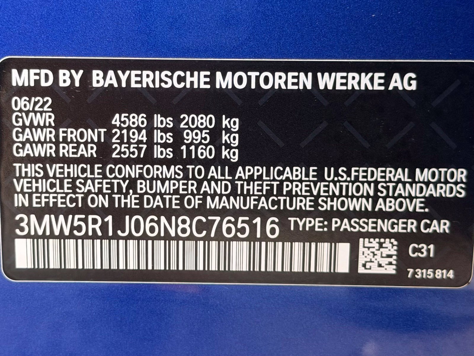 Used 2022 BMW 330i Sedan w/ M Sport Package RWD image 55