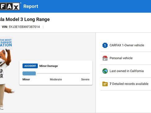 Used 2019 Tesla Model 3 Long Range image 3