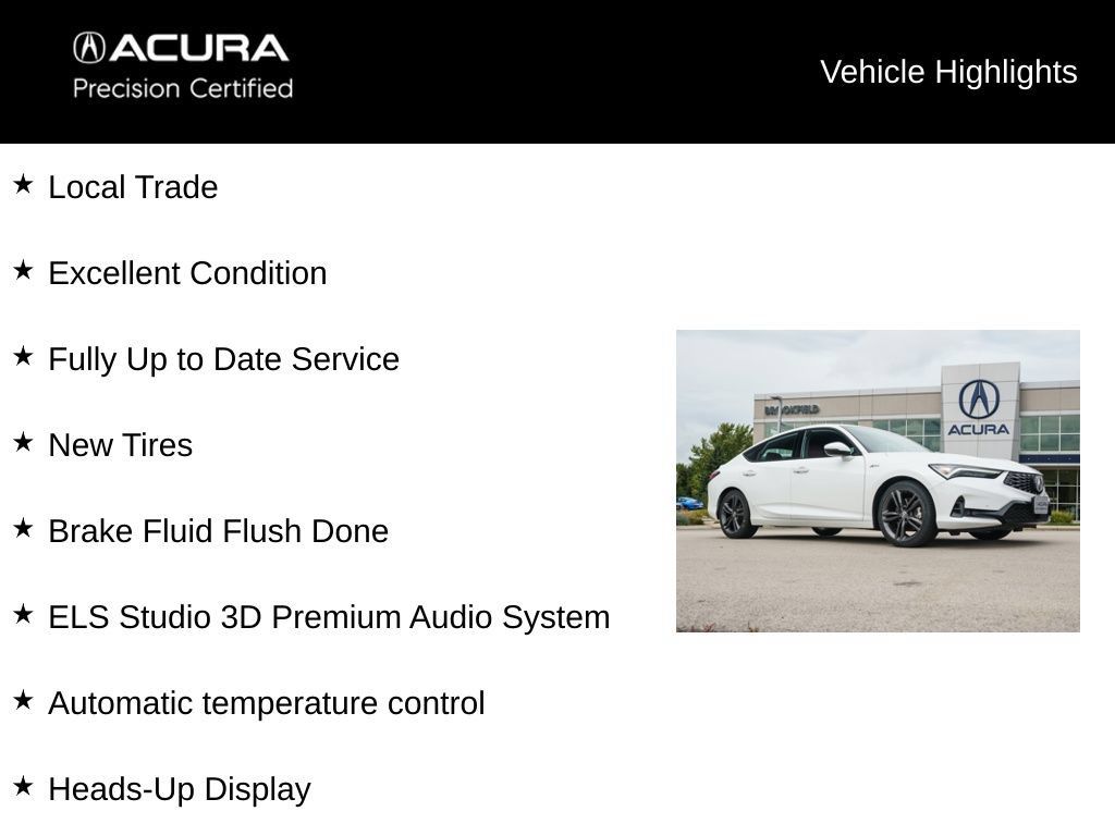 Certified 2024 Acura Integra A-Spec w/ Technology Package FWD image 5