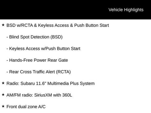 Used 2025 Subaru Outback Premium image 8