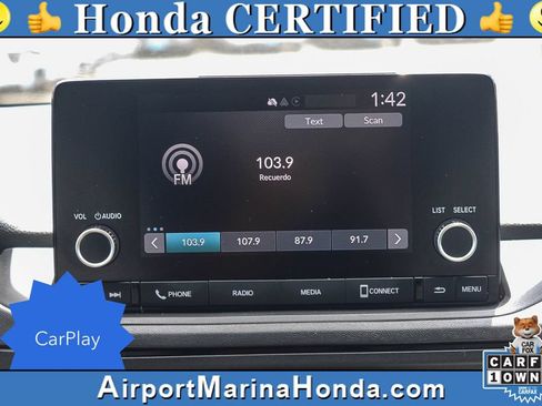 Certified 2024 Honda Accord EX image 8