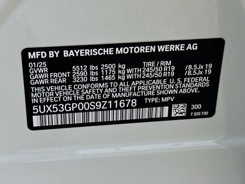 Used 2025 BMW X3 xDrive30i w/ Premium Package AWD/4WD image 47