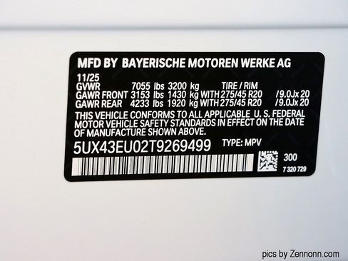 Used 2026 BMW X5 xDrive50e w/ Executive Package AWD/4WD image 13