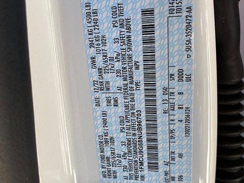 Certified 2022 Ford Escape SE w/ Convenience Package image 53