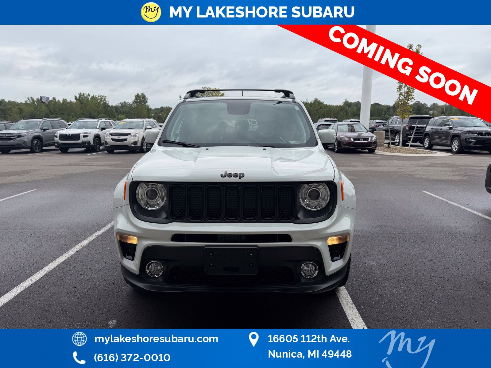 Used 2019 Jeep Renegade Altitude w/ UConnect 8.4 Nav Group AWD/4WD image 2