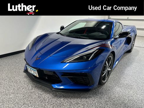 Used 2022 Chevrolet Corvette Stingray Preferred Cpe w/ Battery Protection Package RWD image 1