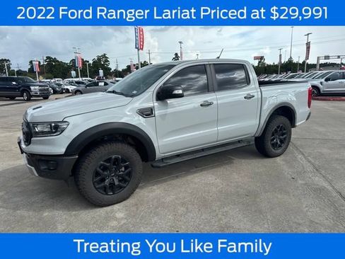 Certified 2022 Ford Ranger Lariat w/ Equipment Group 501A High AWD/4WD image 1
