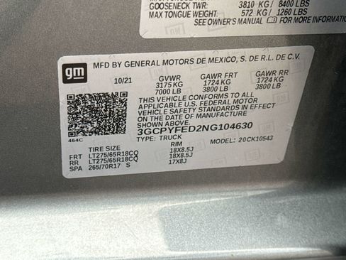 Used 2022 Chevrolet Silverado 1500 LT Trail Boss w/ Convenience Package II image 29