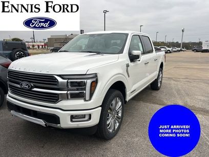 New 2025 Ford F150 Platinum w/ Equipment Group 703A Plus