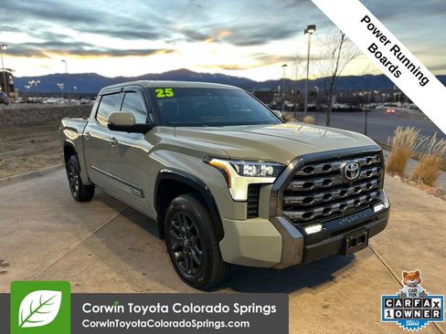 Used 2025 Toyota Tundra Platinum image 1