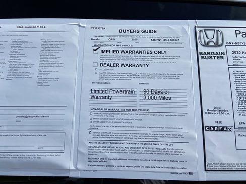 Used 2020 Honda CR-V EX-L image 5