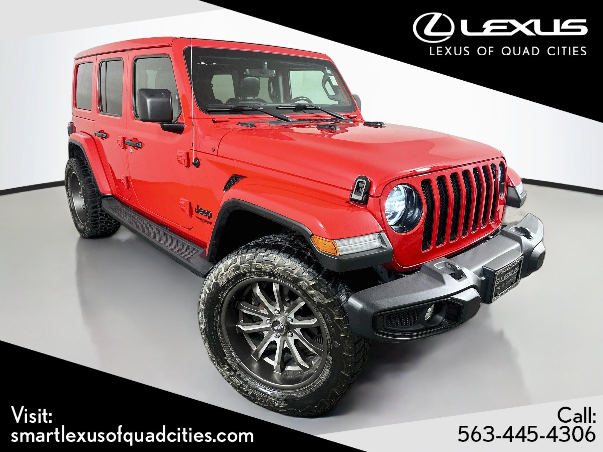 Used 2021 Jeep Wrangler Unlimited Sahara AWD/4WD image 1