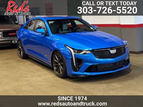 Used 2024 Cadillac CT4 V Blackwing w/ Technology Package RWD image 1