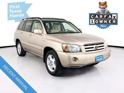 Used 2004 Toyota Highlander V6