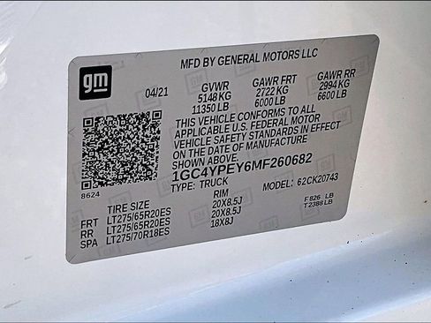 Used 2021 Chevrolet Silverado 2500 LTZ w/ LTZ Premium Package image 19