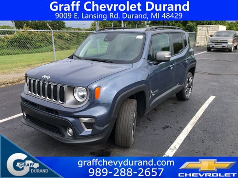 Used 2021 Jeep Renegade Limited w/ Sun & Sound Group AWD/4WD image 1