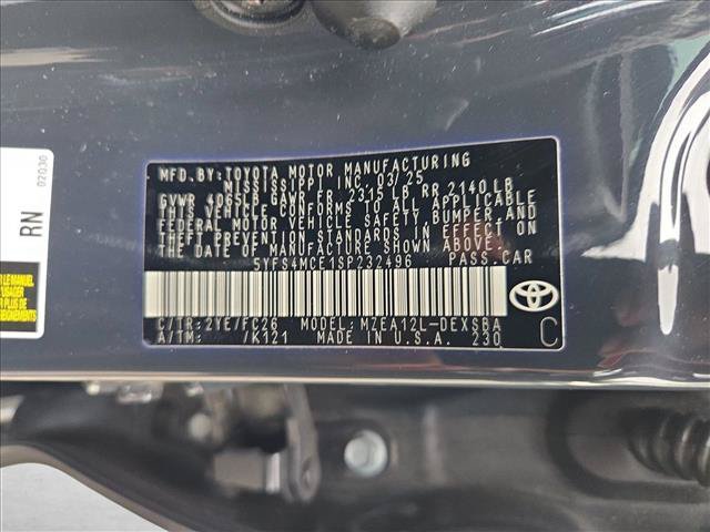Used 2025 Toyota Corolla SE FWD image 14