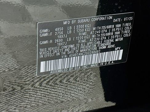 Used 2025 Subaru Outback Limited w/ Popular Package #2 image 27