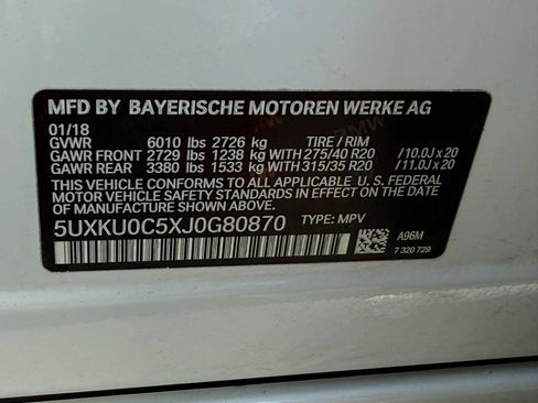 Used 2018 BMW X6 sDrive35i RWD image 57
