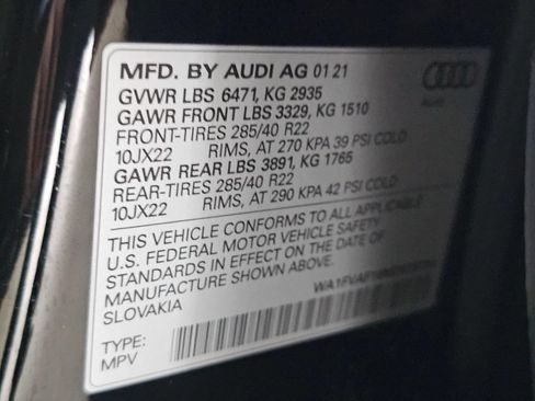 Used 2021 Audi Q8 Prestige AWD/4WD image 36