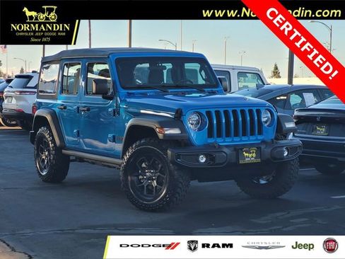Certified 2023 Jeep Wrangler Sport image 1