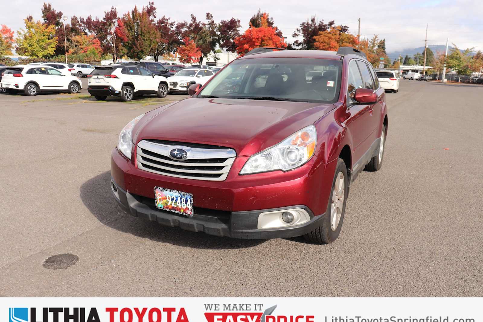 Used 2012 Subaru Outback 2.5i Premium w/ All-Weather Pkg AWD/4WD image 1