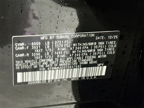 New 2026 Subaru Ascent Premium image 30