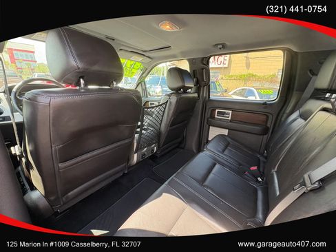 Used 2013 Ford F150 Lariat w/ Luxury Equipment Group RWD image 27