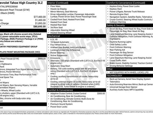 Used 2023 Chevrolet Tahoe High Country AWD/4WD image 38