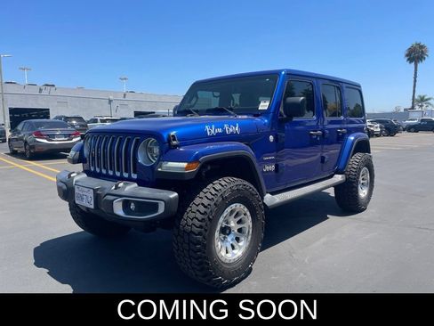 Used 2020 Jeep Wrangler Unlimited Sahara AWD/4WD image 5