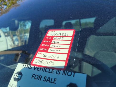 Used 2025 RAM 1500 Tradesman w/ Night Edition RWD image 10