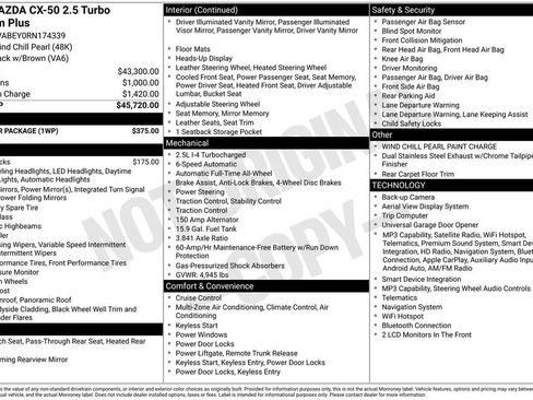 Used 2024 MAZDA CX-50 2.5 Turbo w/ Weather Package AWD/4WD image 2