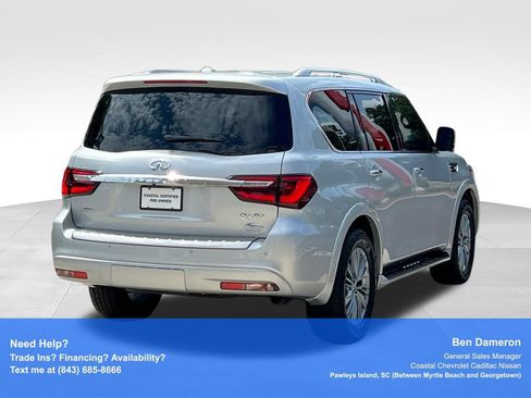 Used 2022 INFINITI QX80 Luxe w/ All-Season Package AWD/4WD image 12