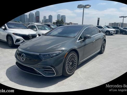 Used 2024 Mercedes-Benz EQS 580 4MATIC Sedan image 1