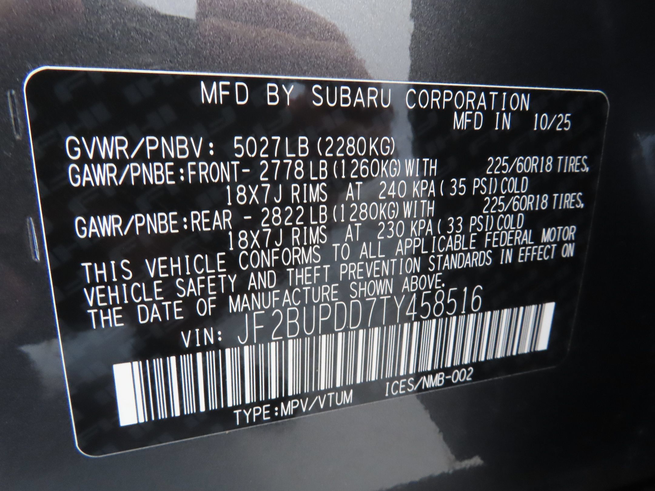 Used 2026 Subaru Outback Limited AWD/4WD image 29
