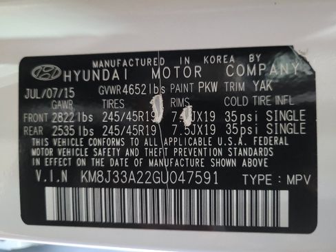 Used 2016 Hyundai Tucson Limited FWD image 33
